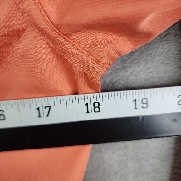 Womens Hurley Double Breasted Coral Jacket w/ Removable Gray Hood Button Front S - Picture 9 of 14